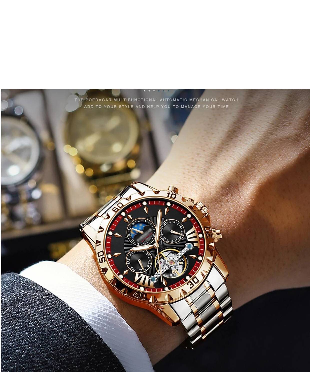 ⏳Time-Limited Special⏰Swiss Brand New Waterproof Automatic Mechanical Watches