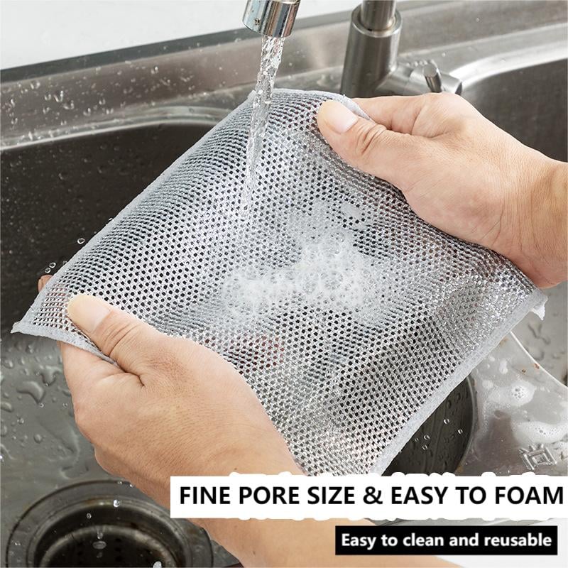 🔥Multipurpose Thread Miracle Cleaning Cloths(10PCS)