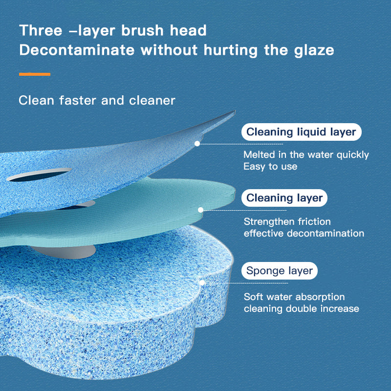 ⚡50K+ SOLD!🚽💦Hands-Free Cleaning Gadget🧽Disposable toilet cleaning tool