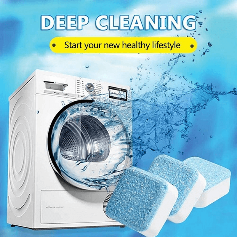 Antibacterial washing machine cleaner