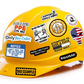 🔥150Pcs Blue Collar Funny Stickers 👷‍♂️