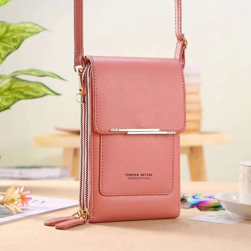 🏆Last Day Promotion 50% OFF!!👜📱 Simple and elegant women's touchscreen crossbody phone wallet