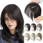 🌸Natural Hair Toppers with Bangs for Women