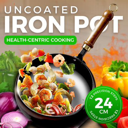 🔥Hot Sale 50% OFF🔥Artisan Unenameled Cast Iron Casserole