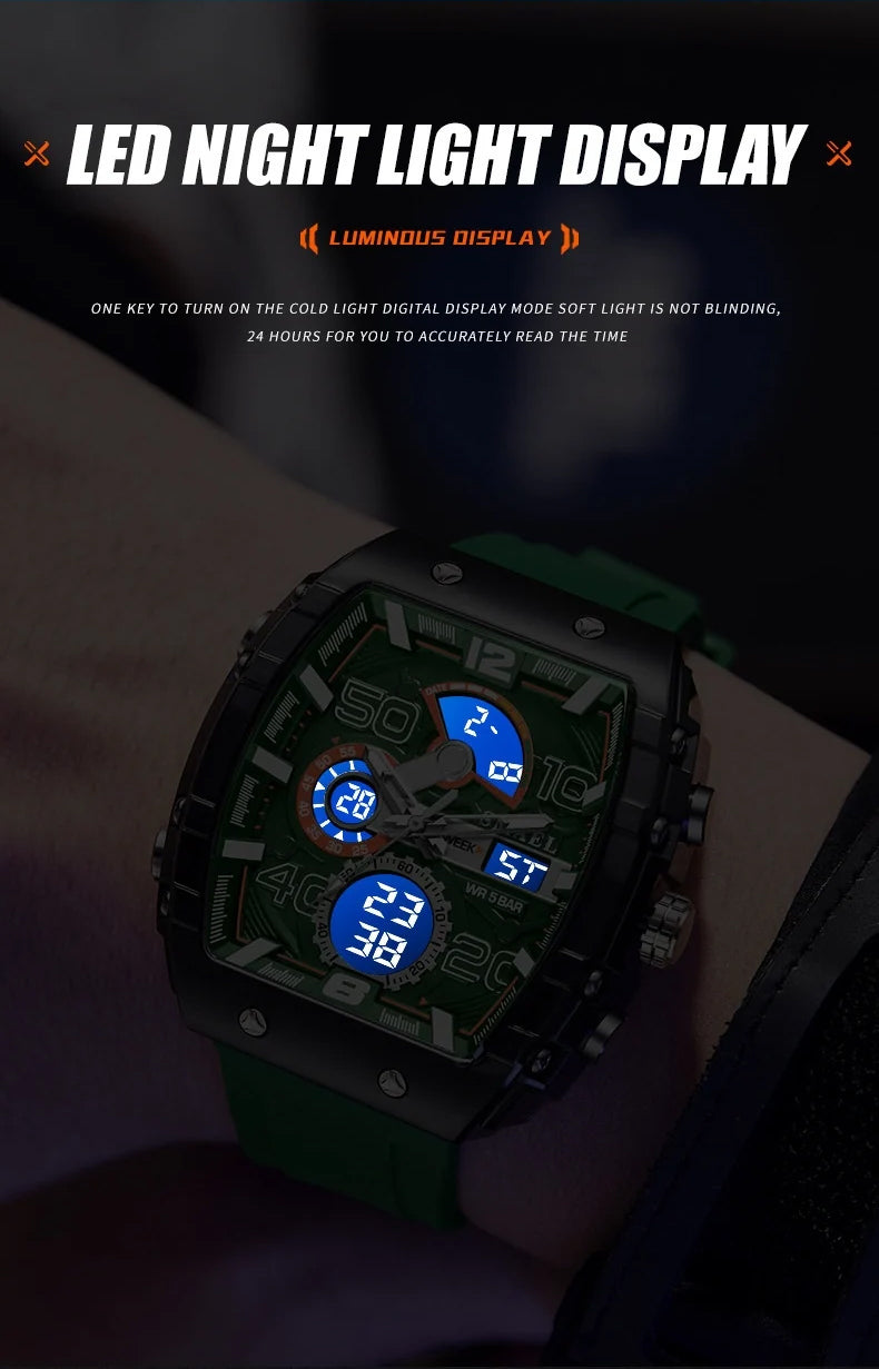 🔥🔥Mid-Year Mega Sale🔥🔥Multi-Function Sport & Casual Digital Watch