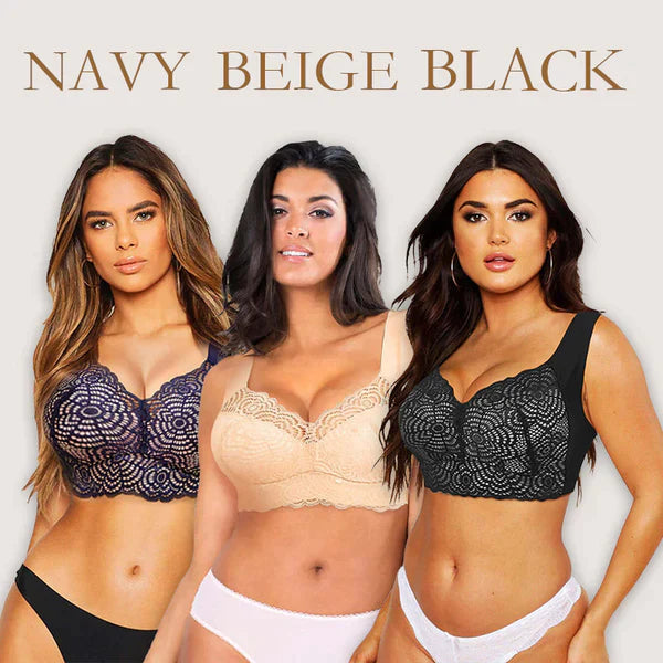 🔥Buy 2 Get 1 Free | Comfortable & Supportive Push-Up Bra (3 PCS)