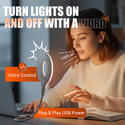 ⏰Black Friday Sale 55% OFF💥💥High-tech voice-activated USB LED lamp⚡👑