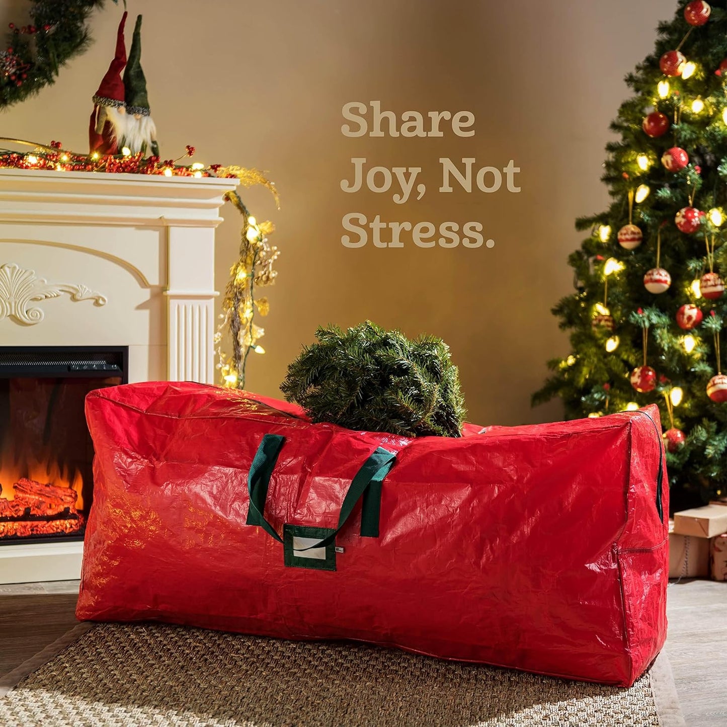 🎄 60% OFF NOW ! 🎅 Christmas Tree Durable Waterproof Storage Bag – Easy to Carry, Protects from Dust & Moisture 🎁