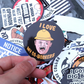🔥150Pcs Blue Collar Funny Stickers 👷‍♂️