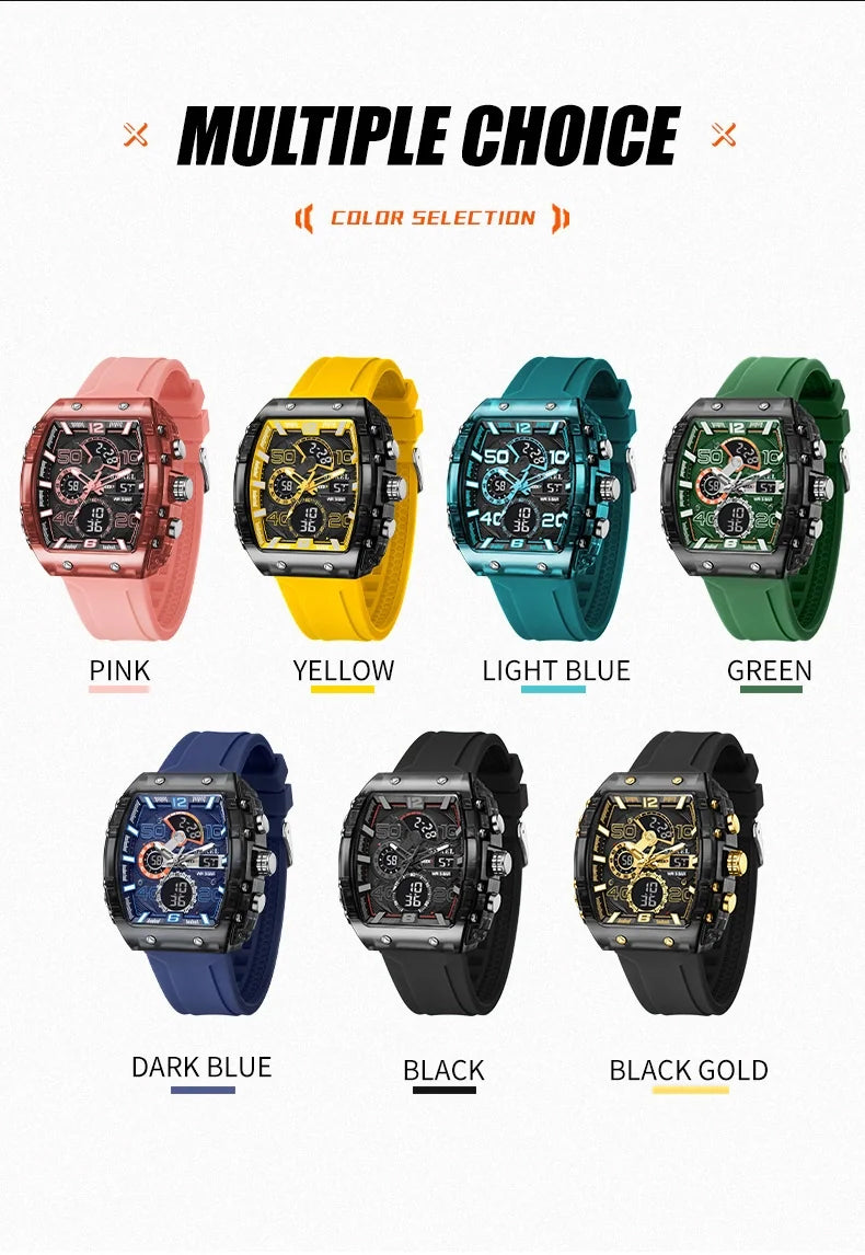 🔥🔥Mid-Year Mega Sale🔥🔥Multi-Function Sport & Casual Digital Watch