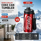 🥤Double-walled, insulated stainless steel cup in the shape of a cola can.