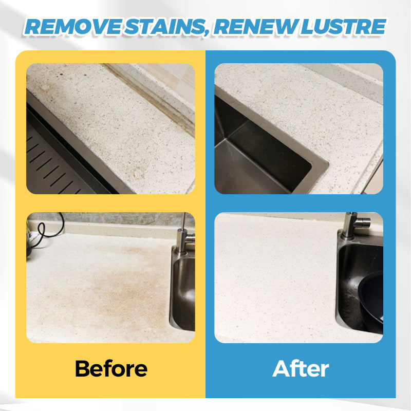 🔥Stone Stain Remover Cleaner (Effective Removal of Oxidation, Rust, Stains)