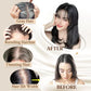 🌸Natural Hair Toppers with Bangs for Women