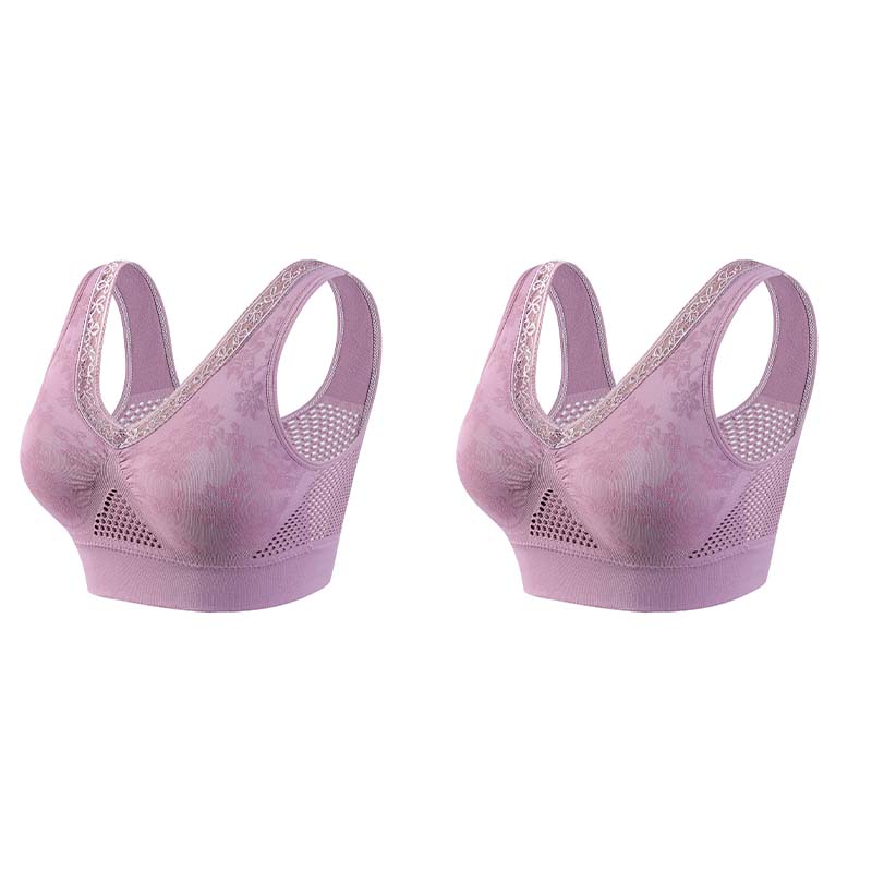 🏆 Last Day Special Price £18.99 ! 💐 Buy One Get One Free 🎁 🌸 Pure Cotton Buttonless Comfy Lifting Bra