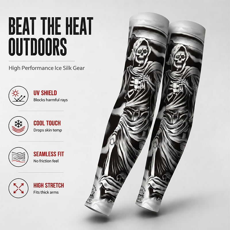 ☀️Sun-Protective & Breathable Tattoo Cooling Sleeves