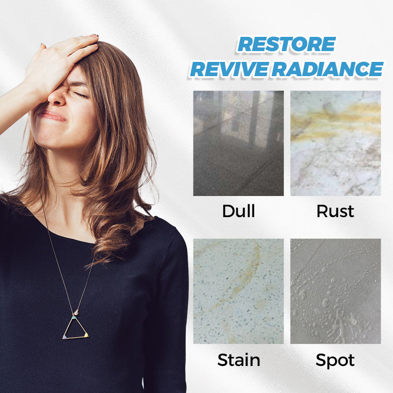 🔥Stone Stain Remover Cleaner (Effective Removal of Oxidation, Rust, Stains)