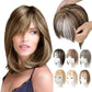 🌸Natural Hair Toppers with Bangs for Women