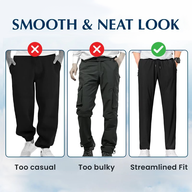 ⏳LAST DAY SALE 57% OFF!!🔥🎁Unisex Ultra Soft Stretch Perfect Drape Casual Pants
