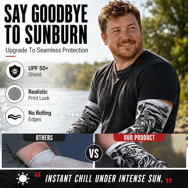 ☀️Sun-Protective & Breathable Tattoo Cooling Sleeves