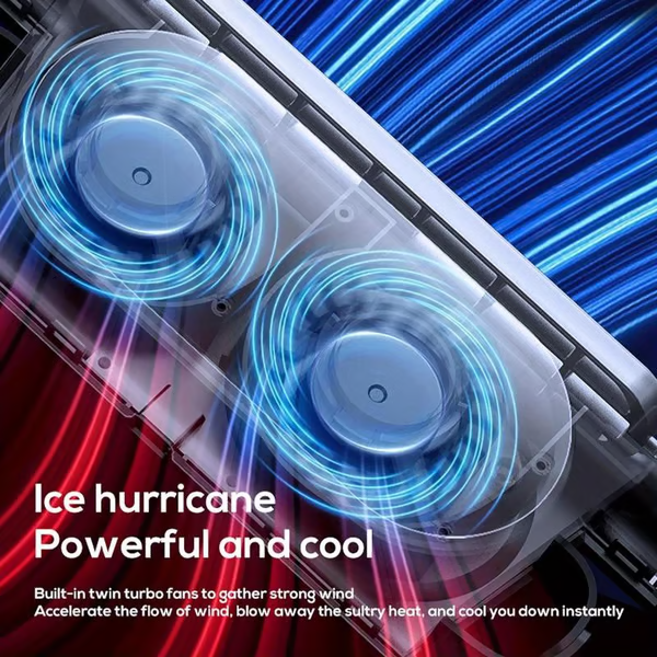 ❄️Summer Hot Sale❄️Dual Turbo USB Car Seat Fan - High Wind Power Rear Pillow Fan
