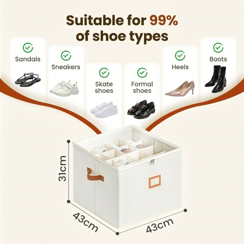 ⏳Limited time 50% off💥Foldable Shoe Holder for Wardrobe