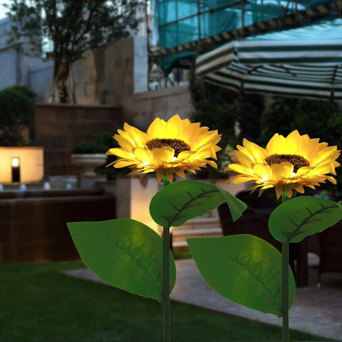 🌻 Sunflower Solar Lights – Glowing Decor for Garden ✨🌿【Hurry Up】