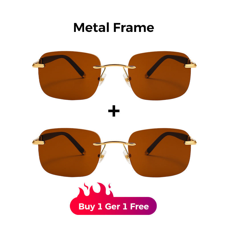 🔥Buy 1 Get 1 Free🎁Men's Stylish Frameless High Definition Polarized Sunglasses