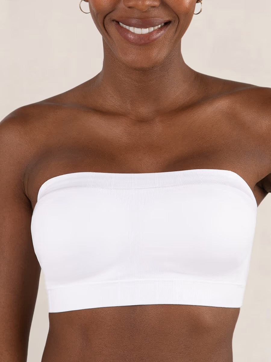 ⛱️Last Day Special Price $21.99!!🤩🔥Convertible Strapless Bandeau Bra with Wireless Comfort, Anti-Slip Grip & Removable Straps
