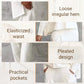 【DAY PERFECT】Round-Neck Long-Sleeved Top ＆ Pants 2-Piece Set | Wrinkle-Free & Breathable | 49% OFF Limited