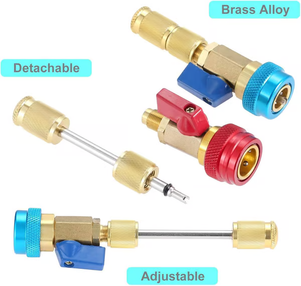 🔧🪛🚗R134A Valve Core Remover and Repair Tool Kit👍👍