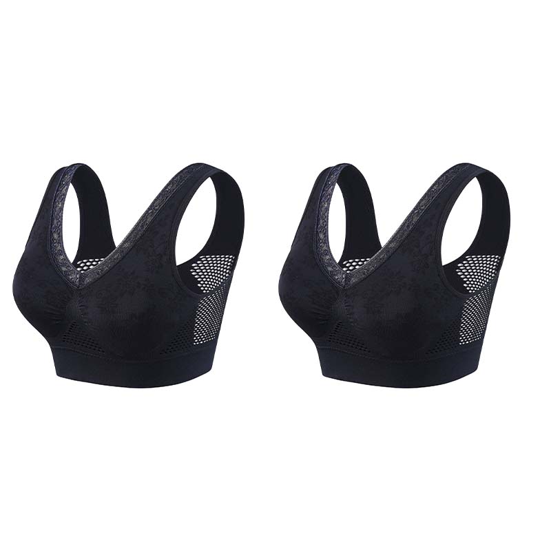 🏆 Last Day Special Price £18.99 ! 💐 Buy One Get One Free 🎁 🌸 Pure Cotton Buttonless Comfy Lifting Bra