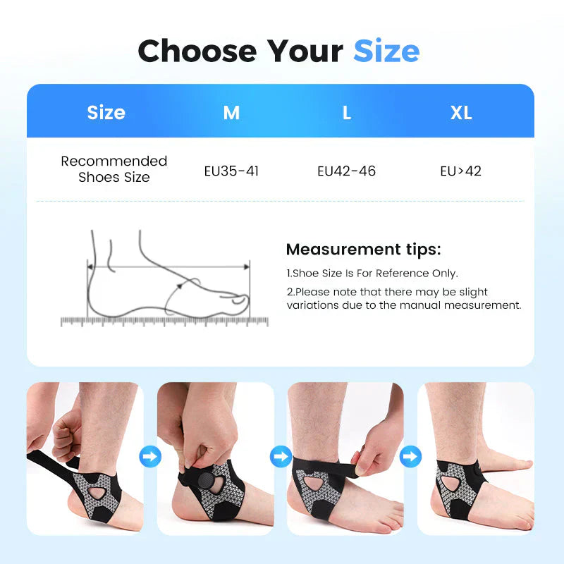 🔥2025 Hot Sale 50% OFF🎁Adjustable Elastic Ankle Brace