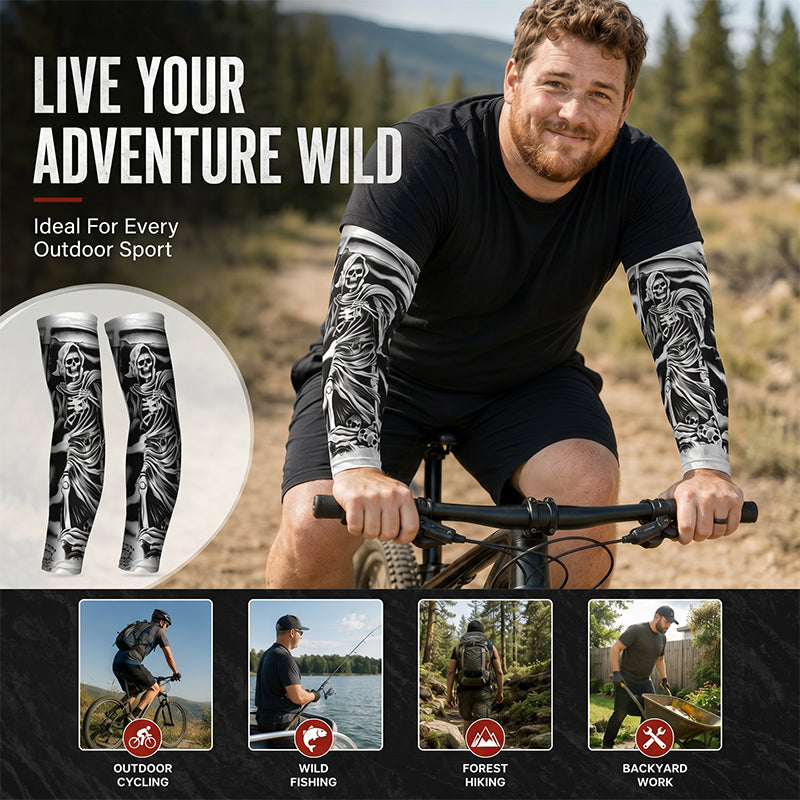 ☀️Sun-Protective & Breathable Tattoo Cooling Sleeves