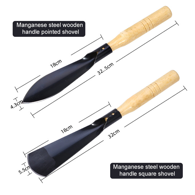 Weeding Shovel, Trowel and Rake