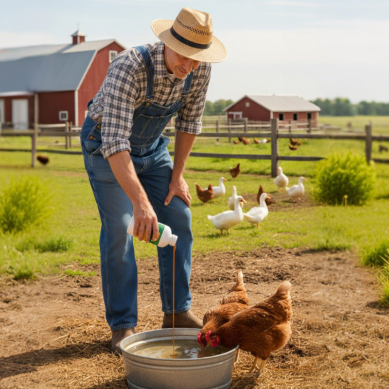 Multi-Symptom Oral Solution for Poultry