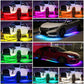 2023 Car Chassis Flexible RGB Waterproof LED Strip Lights (4PCS)