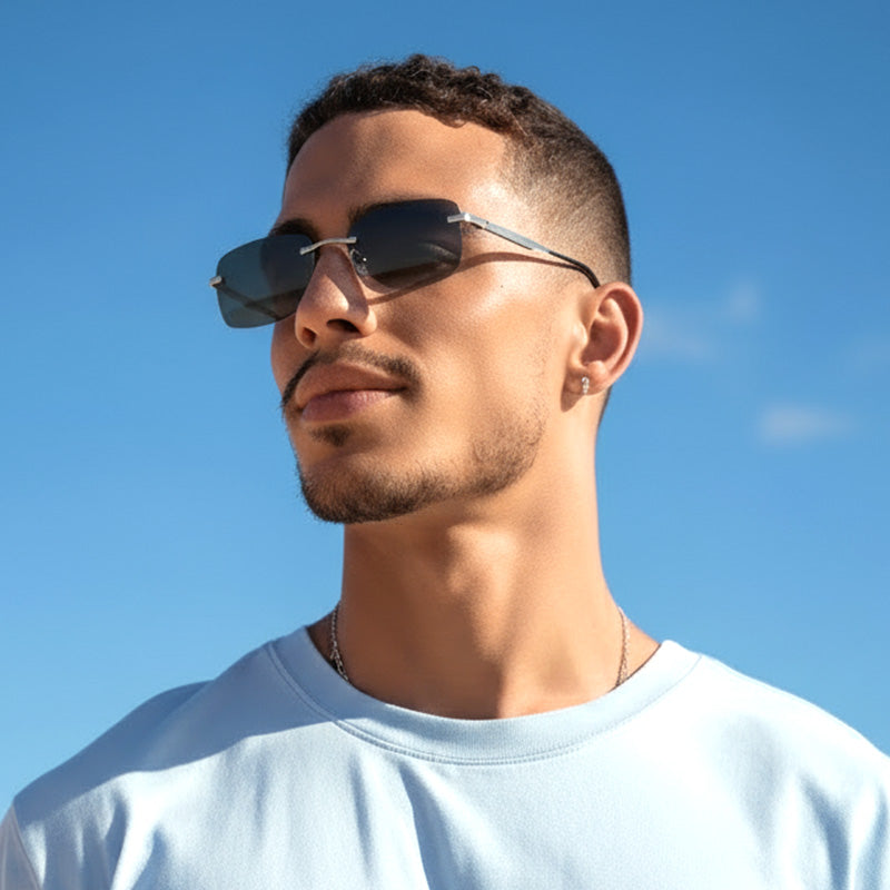 🔥Buy 1 Get 1 Free🎁Men's Stylish Frameless High Definition Polarized Sunglasses
