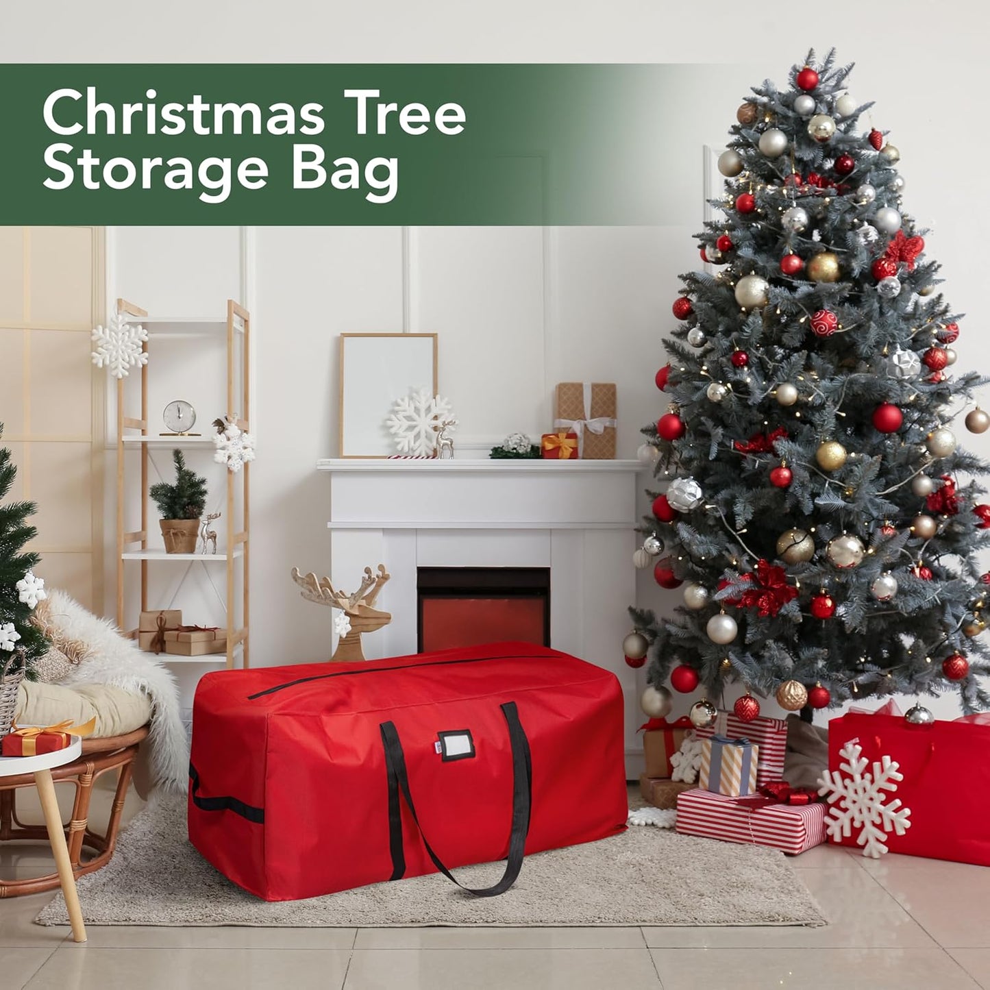 🎄 60% OFF NOW ! 🎅 Christmas Tree Durable Waterproof Storage Bag – Easy to Carry, Protects from Dust & Moisture 🎁