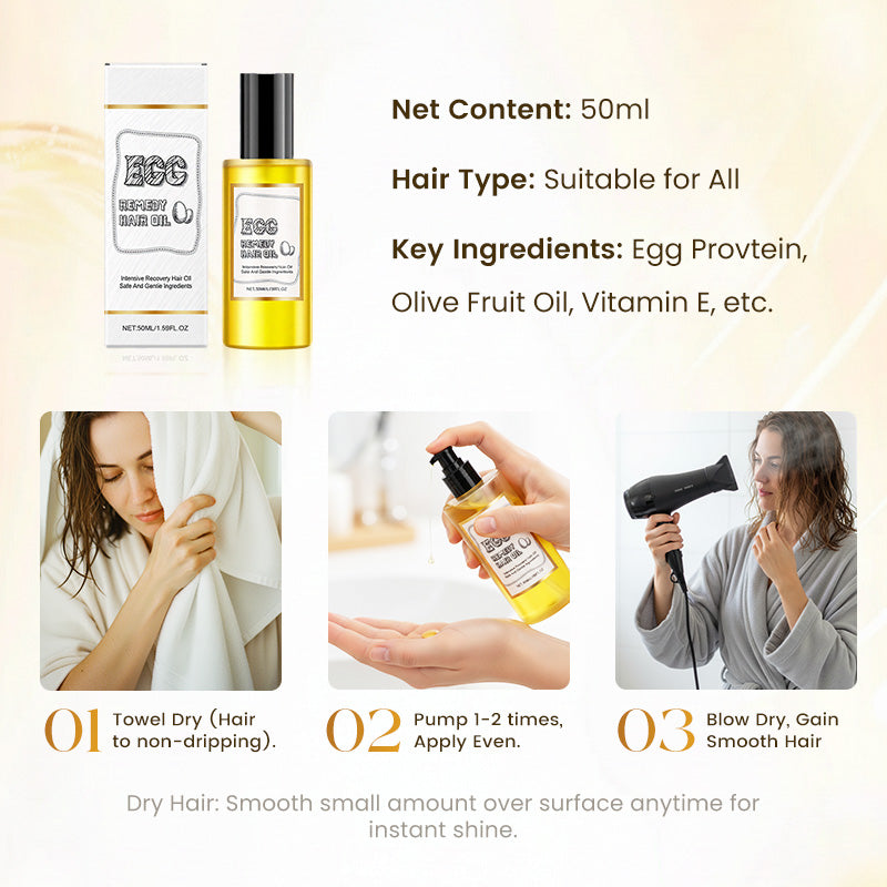 Intensive Egg Protein Hair Repair Oil