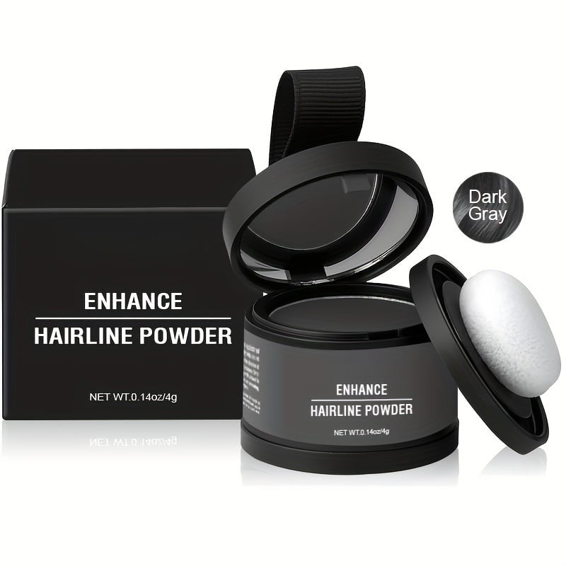 🎉53K+ Sold 💇 Hairline Powder Fit All Hair Color, Waterproof Root Touch Up Concealer For Grey & Sparse Hair