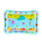 😻Water mat for pet– interactive toy with floating fish + cooling summer mat