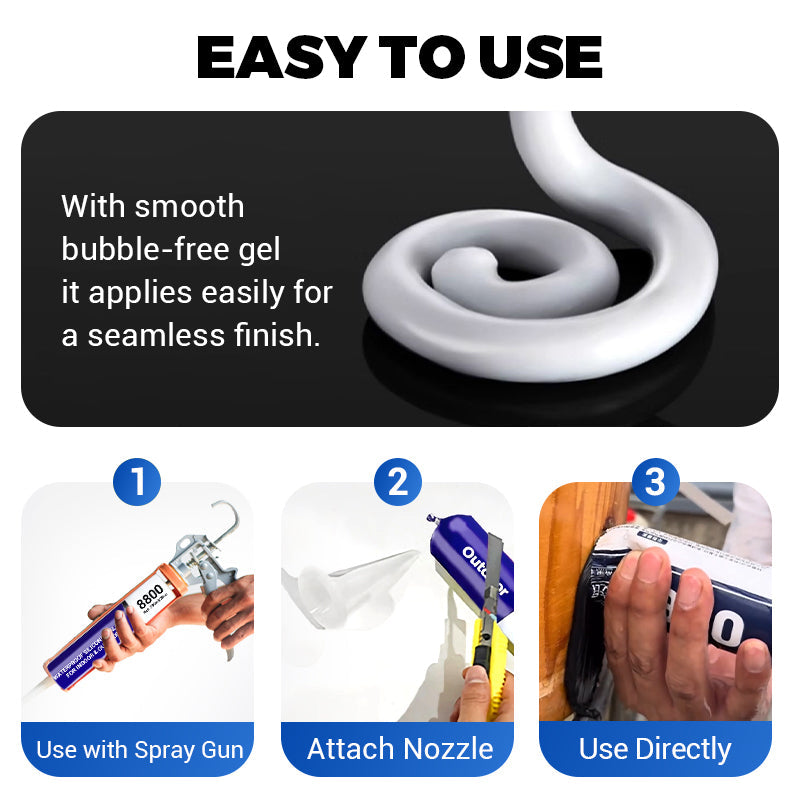 🔥New Upgrades🔥Waterproof Silicone Sealant for Indoor & Outdoor