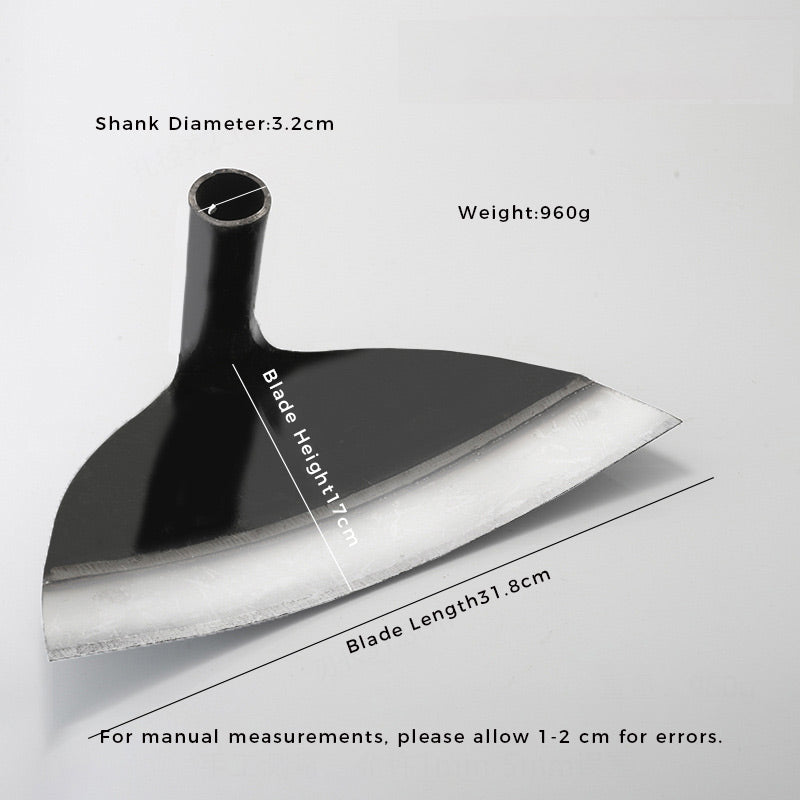 Thickened Manganese Steel Weeding and Land Reclamation Agricultural Hoe