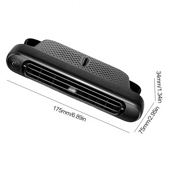 ❄️Summer Hot Sale❄️Dual Turbo USB Car Seat Fan - High Wind Power Rear Pillow Fan
