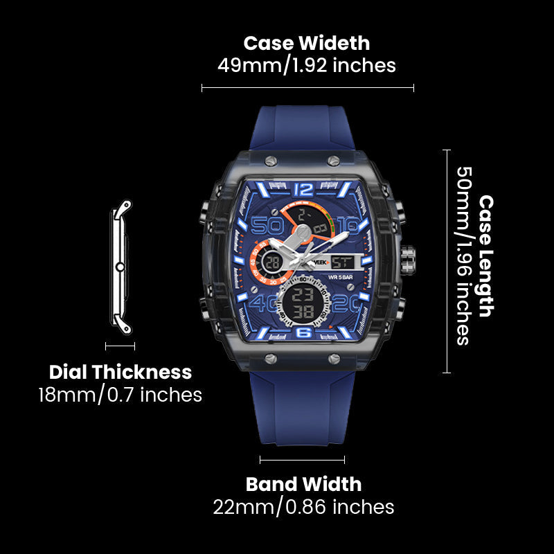 🔥🔥Mid-Year Mega Sale🔥🔥Multi-Function Sport & Casual Digital Watch