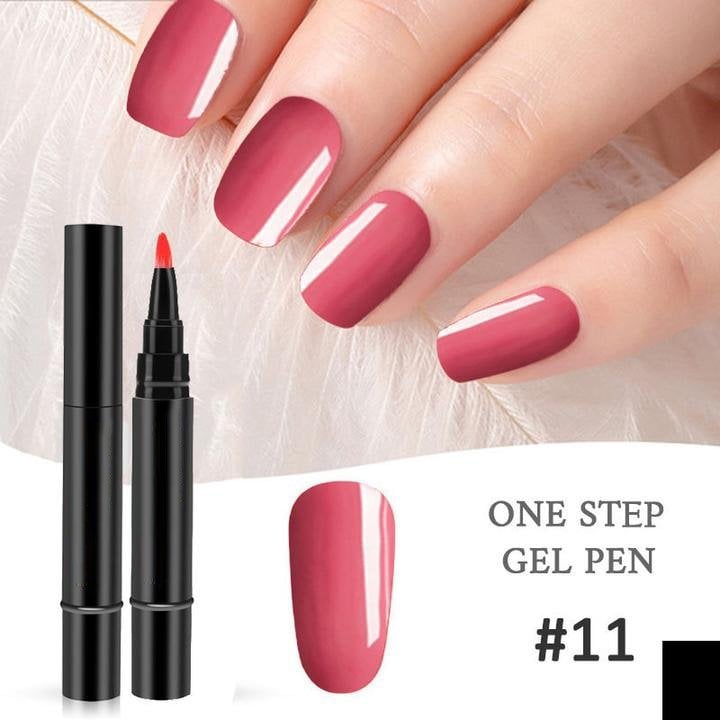 💅 Limited Time Buy 1 Get 1 Free - $19.99! ✨One Step Nail Gel Pen🎨Free handheld mini UV nail lamp💡