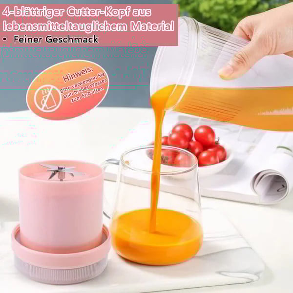 🎄 Christmas Deals 🎄 Portable Juicer Bestseller | 🌟 Fresh Juice, Anytime, Anywhere!