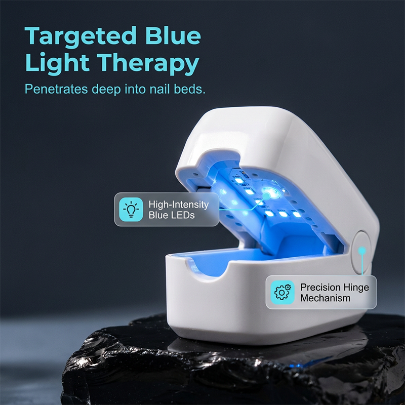 🏠💎 50% OFF! Stop waiting for your nail polish to dry only to smear it all over your keyboard anyway! This portable blue-light wonder cures, strengthens, and makes your nails shine as if you just came from the salon.