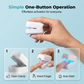 🏠💎 50% OFF! Stop waiting for your nail polish to dry only to smear it all over your keyboard anyway! This portable blue-light wonder cures, strengthens, and makes your nails shine as if you just came from the salon.