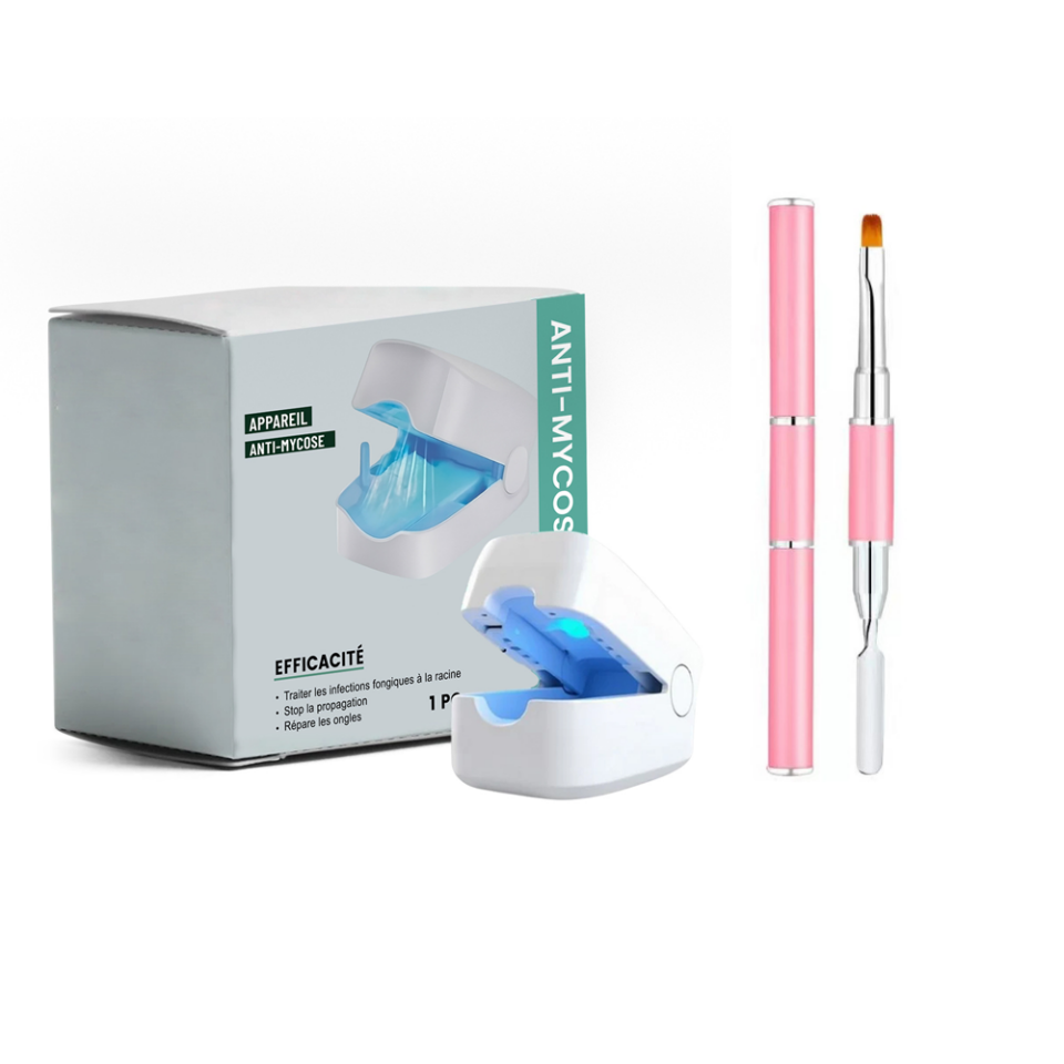 🏠💎 50% OFF! Stop waiting for your nail polish to dry only to smear it all over your keyboard anyway! This portable blue-light wonder cures, strengthens, and makes your nails shine as if you just came from the salon.